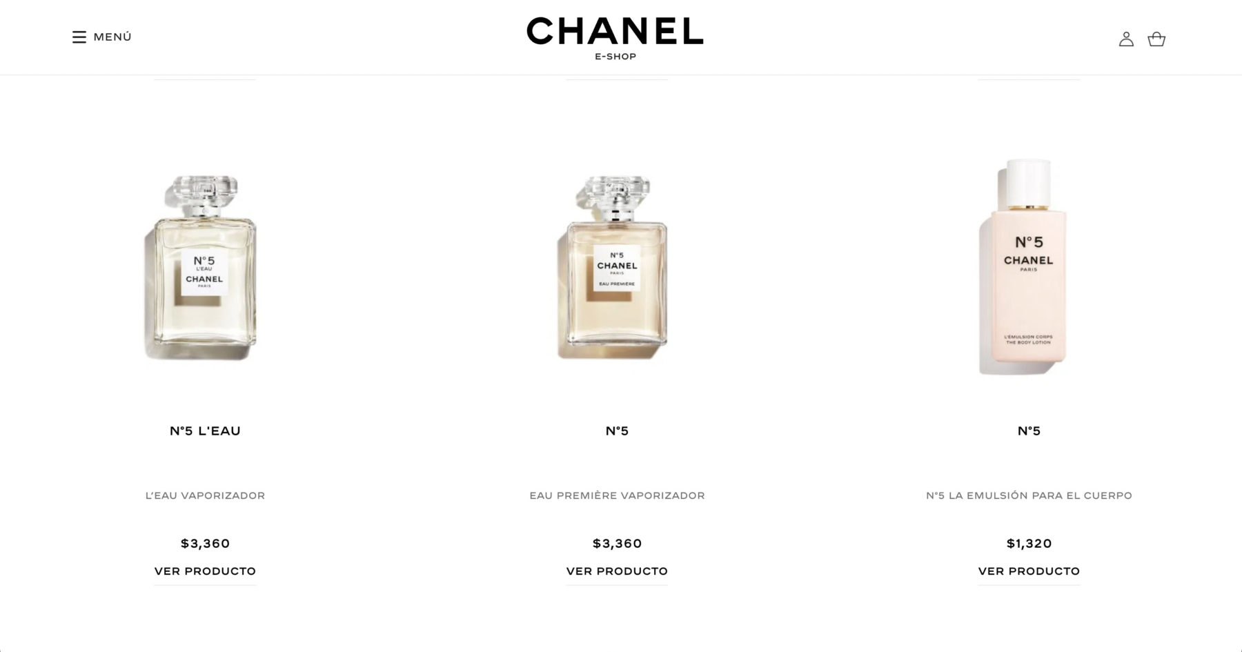 fravær badning basen Chanel E-Shop, una nueva experiencia de compra en línea
