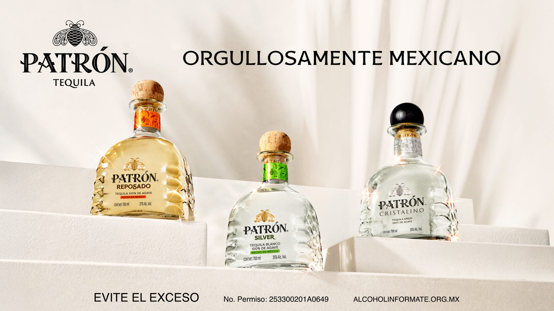 Tequila Patrón presenta una nueva botella, fiel a su origen
