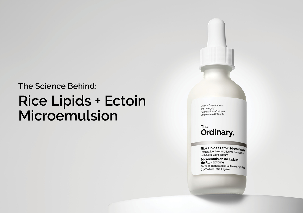 Rice Lipids + Ectoin Microemulsion, el nuevo hidratante de The Ordinary