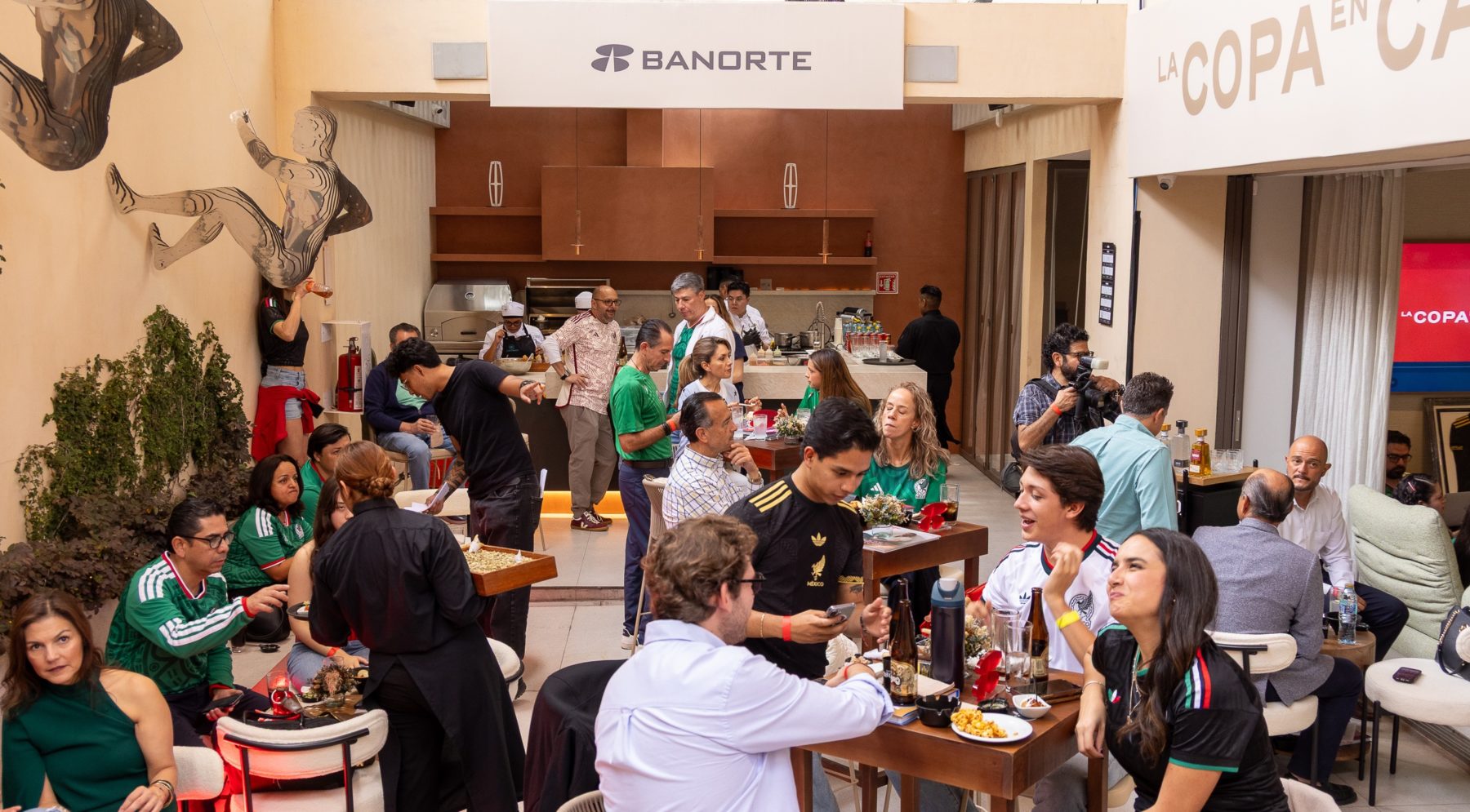 Banorte + La Copa en Casa: una experiencia que une la pasión del futbol con la gastronomía